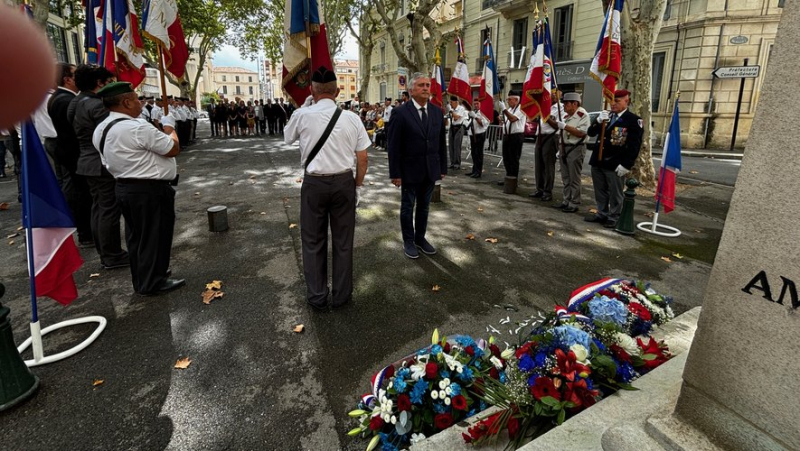 Commemoration in Nîmes of the battles of Bazeilles: history is written with memory