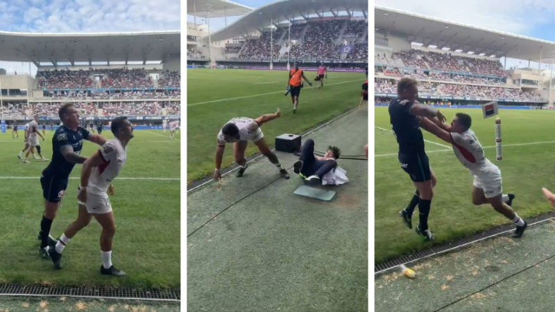 VIDEO. MHR-Stade Toulousain: general brawl, ball boy knocked down, what happened at the end of the match between the two teams ?