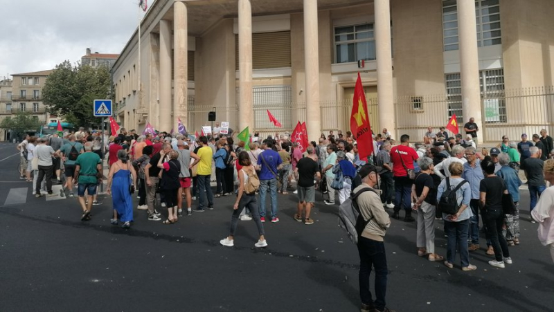 After the nomination of Michel Barnier, the forces of the New Popular Front rise up "against this denial of democracy" in Béziers