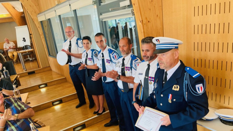 Éric Bonanno, chef de la police municipale de Mende, décoré pour acte de bravoure au conseil municipal