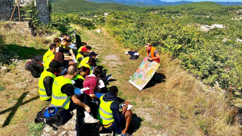 A mission of young geologists analyzes the terroir of Alès and the mineral wealth of the Cévennes