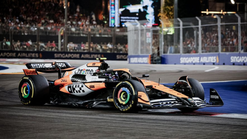 F1: Norris wins in Singapore and finally converts pole position to reduce his deficit to Verstappen