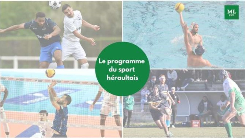 Football, rugby, handball, baseball… Ask for the program of Hérault clubs this weekend