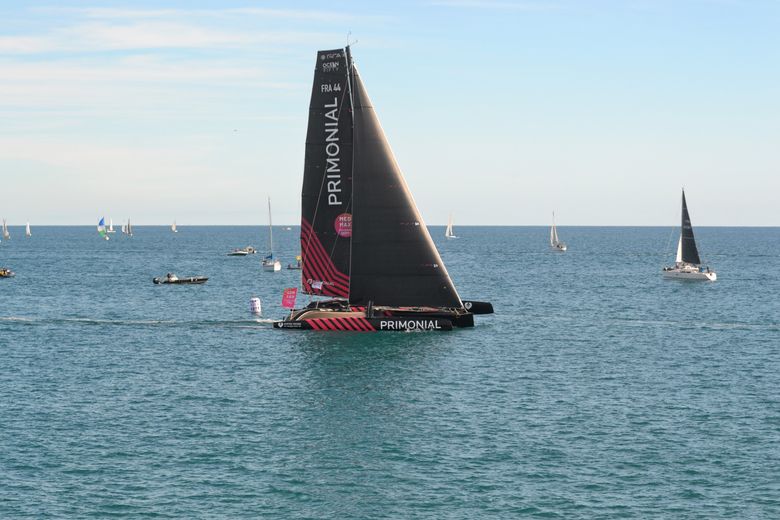 [EN IMAGES] Revivez le passage impressionnant des voiliers de la Med Max au large de Sète