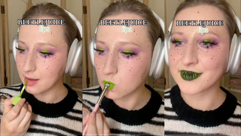 What is "Beetlejuice Lips", the new makeup trend on TikTok ?