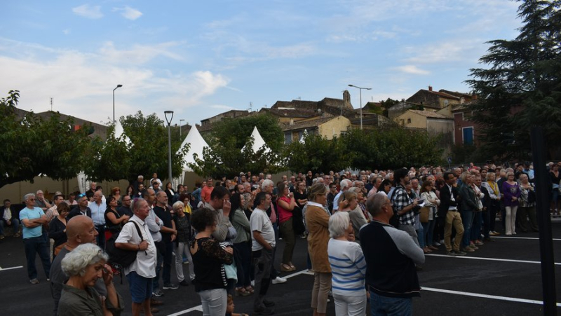 More than 500 people present Friday evening in Saint-Julien-de-Peyrolas: "Inaugurating a town hall is rare", declared the prefect