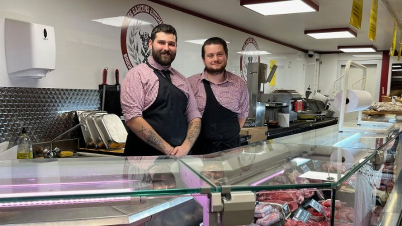 At 23, Victor Garcia is the new butcher boy at Les Halles