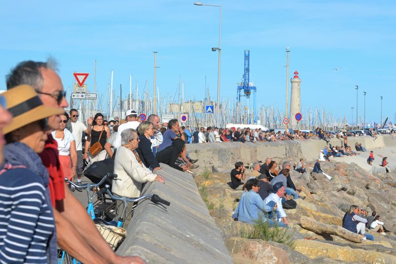 [EN IMAGES] Revivez le passage impressionnant des voiliers de la Med Max au large de Sète