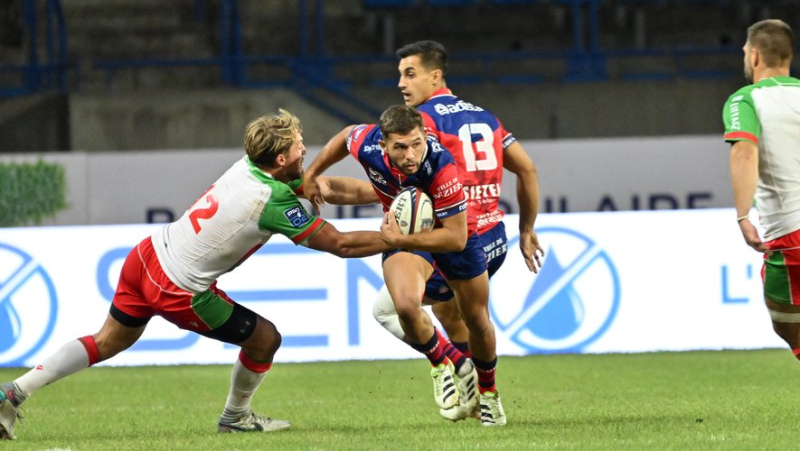 Pro D2: "Behind, too, we want to score tries", announces, enthusiastically, Pierre Courtaud, the ASBH winger, after his team&#39;s success over Provence Rugby