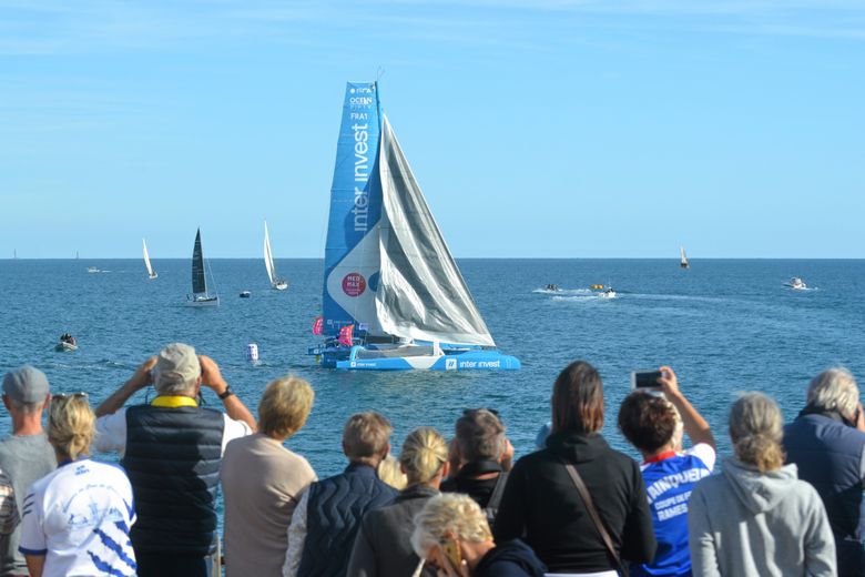 [EN IMAGES] Revivez le passage impressionnant des voiliers de la Med Max au large de Sète