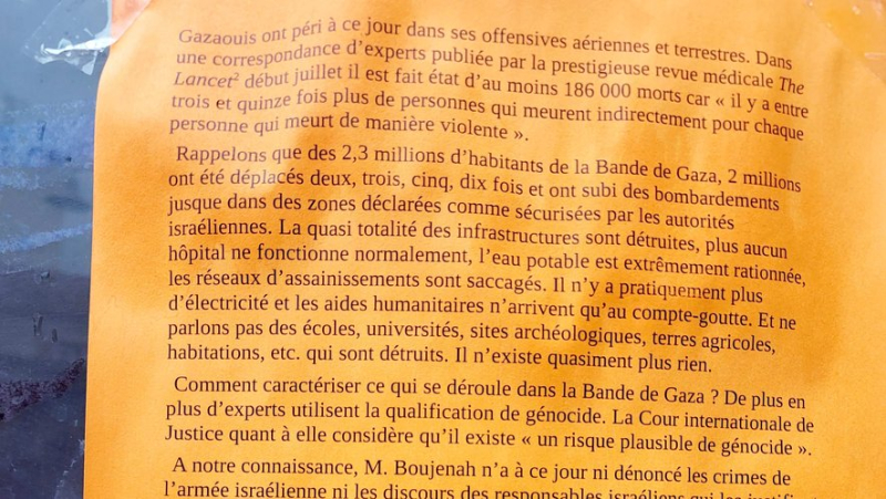 "Mr. Michel Boujenah, you are not welcome in Alès": a storm of protest against the comedian&#39;s visit to the Cratère