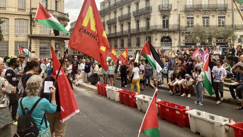 BDS demonstrations banned by the prefect in Montpellier and Béziers: a protest rally in the presence of numerous organizations