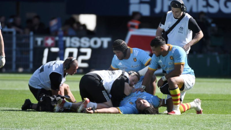 A blow for Usap and the French XV: Catalan Posolo Tuilagi suffers a fractured tibia and fibula and will be out for several weeks