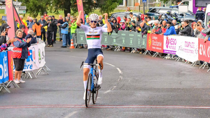 International Women&#39;s Cycling Tour of Ardèche: the emotion of Afghan refugee Fariba Hashimi, victorious on Mont Lozère