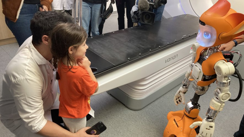 "So that children never feel alone again": the first steps of the Miroka robot in pediatric radiotherapy at the ICM, in Montpellier