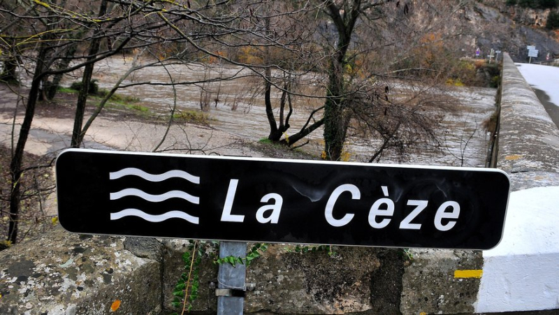 Flood risk: closure of the Carmignan footbridge to traffic in Bagnols-sur-Cèze