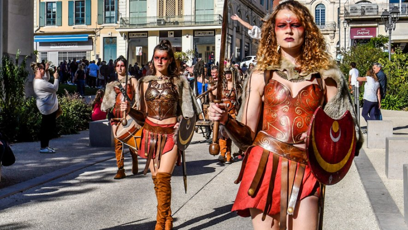 “It’s moving to see happy people…”: a colorful stroll takes the people of Alès back to the Middle Ages