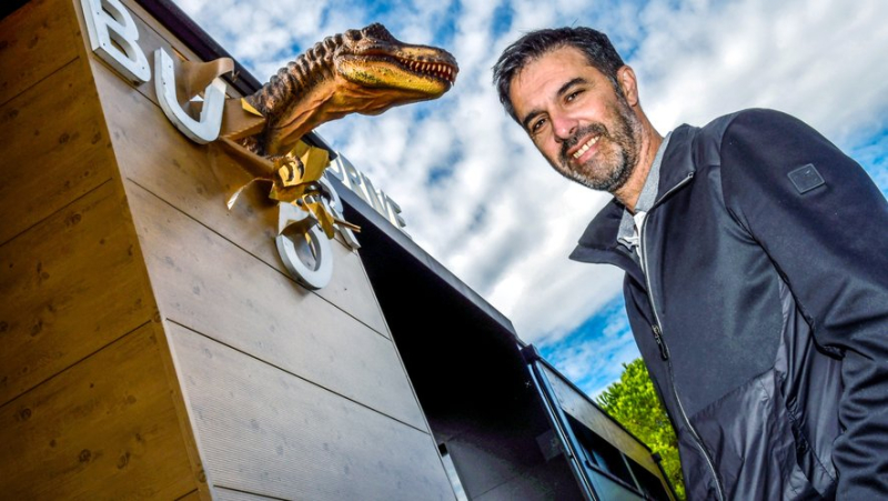 Restaurants in Alès will tremble before the opening of The Big Rex, Dinopedia&#39;s fast-food restaurant