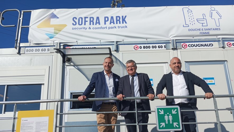 Inauguration of the new Kilomètre Delta car park in Nîmes: a safer place for truck drivers