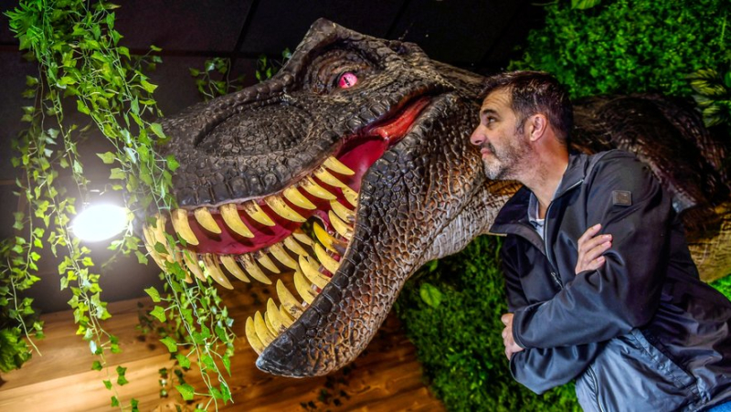 Restaurants in Alès will tremble before the opening of The Big Rex, Dinopedia&#39;s fast-food restaurant