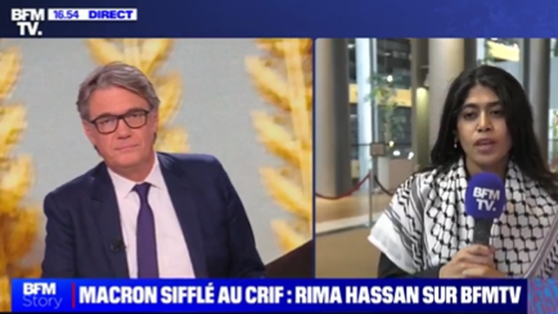 VIDEO. "It&#39;s unacceptable": why BFM cut short the interview with Rima Hassan, MEP La France Insoumise ?