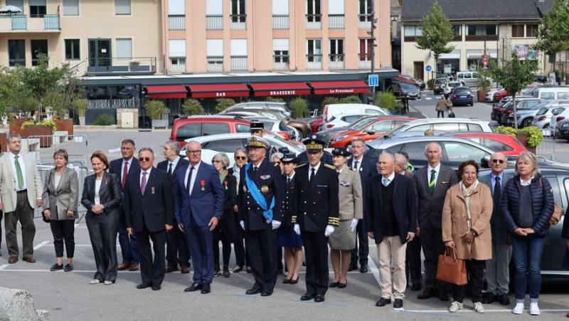 L’amiral Alain Coldefy, président de la Société des membres de la Légion d’honneur, en visite en Lozère