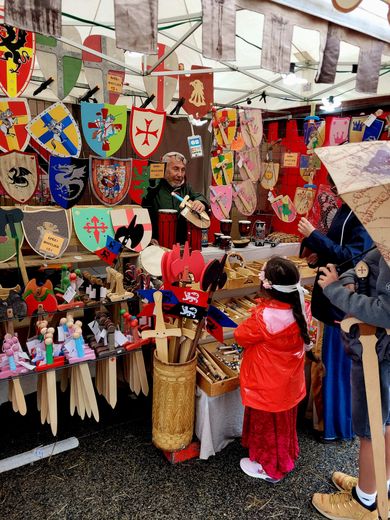 "We suspected that the events would be cancelled": autumnal weather condemns the last day of the medieval festival