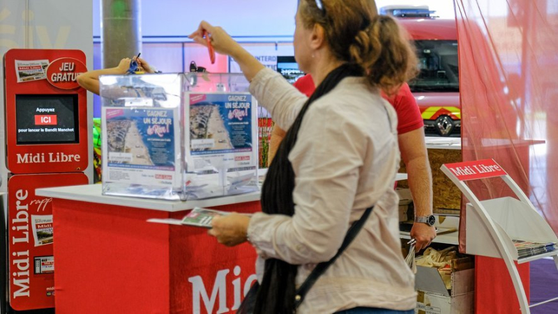 Entertainment, meetings and places to win at the Midi Libre stand at the Montpellier Expo Fair