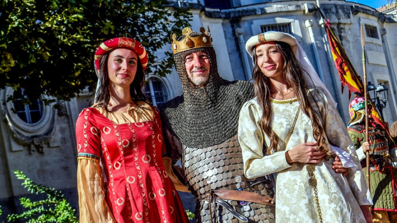 “It’s moving to see happy people…”: a colorful stroll takes the people of Alès back to the Middle Ages