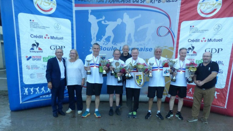 UBA bowlers win the title of French Quadrettes Champions