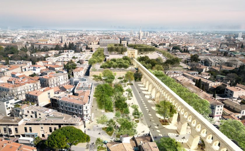 "They&#39;re going to rebuild a car park at Arceaux, it&#39;s a disgrace": what is this temporary coating that is misleading the people of Montpellier ?