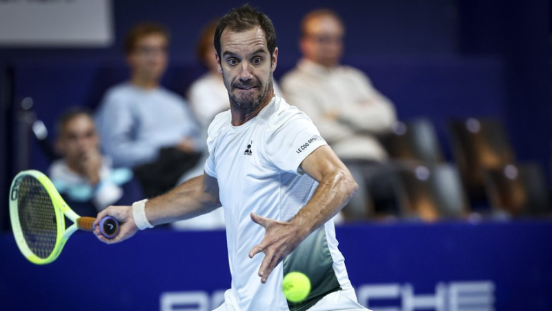 Richard Gasquet loses in the first round in Antwerp, a few days after announcing his future retirement