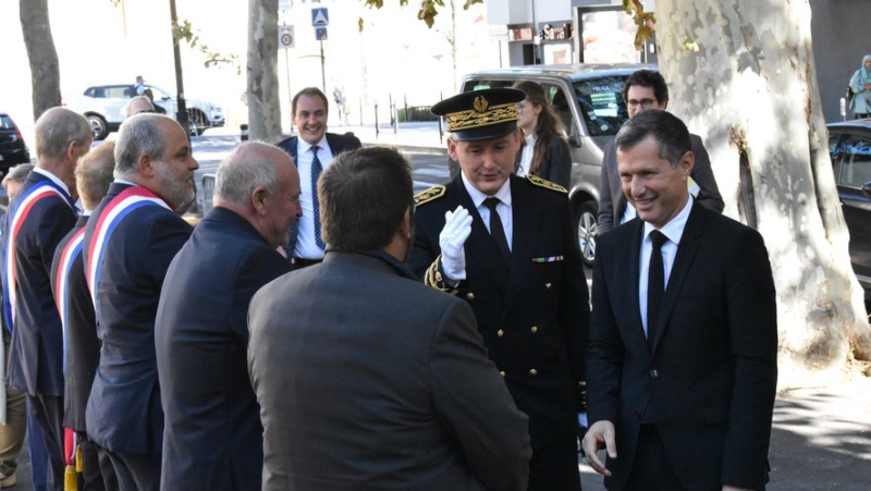 The Lunel urban supervision center inaugurated by Minister Nicolas Daragon