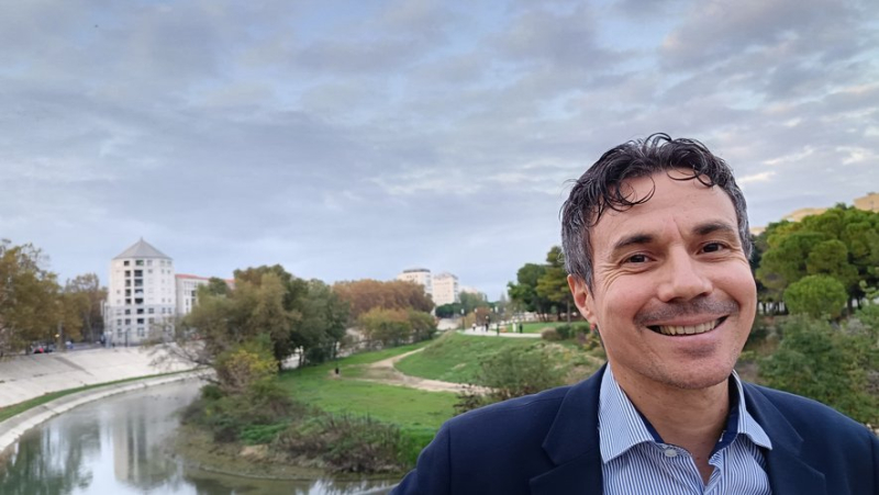 "What I like most about this race is the moustache": Ludovic, ardent defender of the Courstache in Montpellier