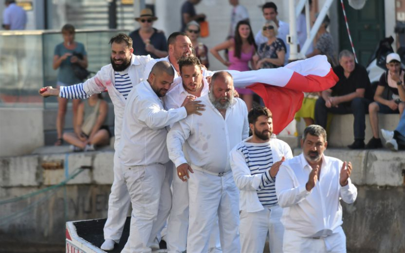 Jousts in Sète: Steeven Herry invites himself to the table of winners in heavyweight