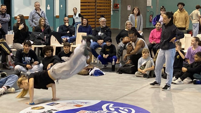 The B-Boys and B-Girls of breaking put on a show during the Occitanie championship in La Grande-Motte