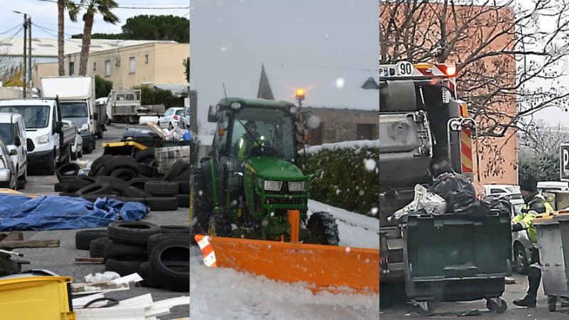 Waste in the middle of the street, surprise tax increase, snowfall: the main news in the region