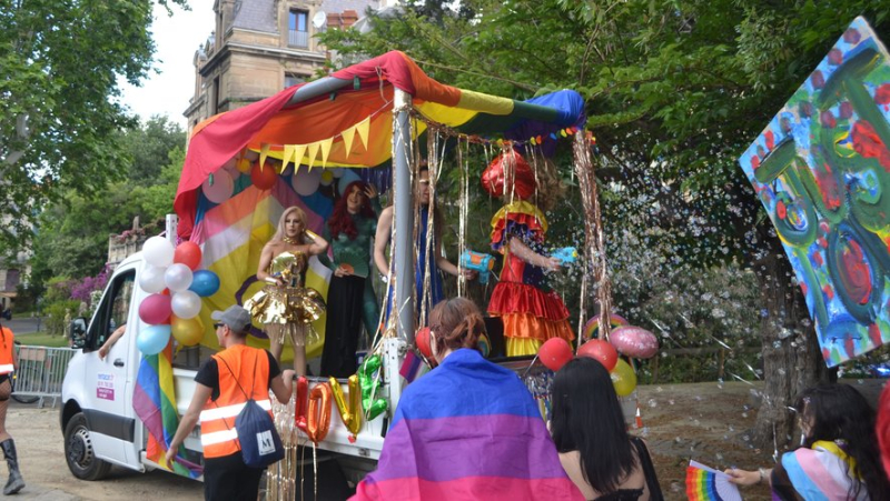“We march to demand new rights”: the 3rd Pride of Béziers brought together some 300 to 400 people