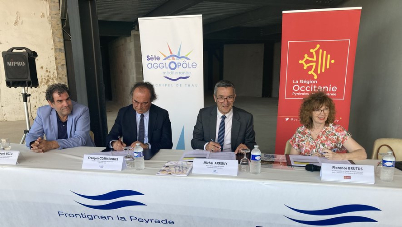 The municipality of Frontignan has renewed the "Bourg-Centre" contract with the Occitanie region