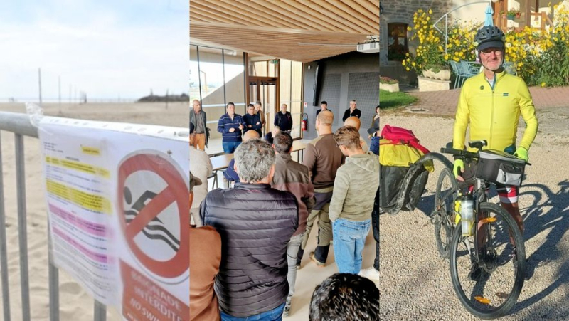 Plage fermée, vignerons convoqués au commissariat, défi cycliste : l’essentiel de l’actualité en région