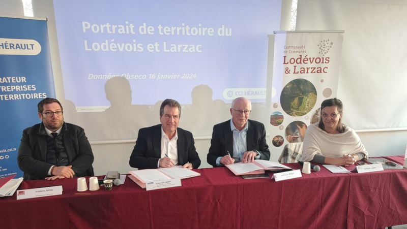 Convention: the CCI of Hérault and Lodévois and Larzac hand in hand to support businesses