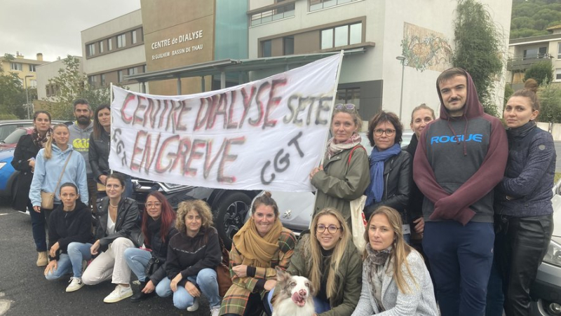 The strikers at the Sète dialysis center would ultimately not be subject to disciplinary proceedings