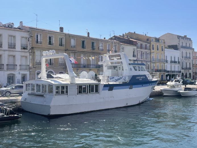 Discovering the profession of fisherman on the trawler Louis Nocca