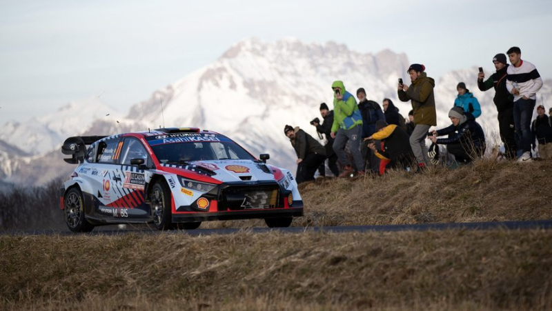 Belgian Thierry Neuville deprives Frenchman Sébastien Ogier of another success on the Monte Carlo rally