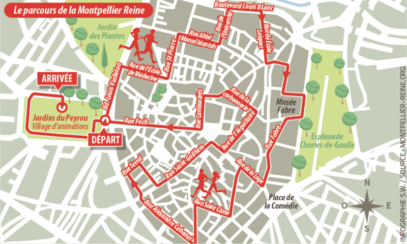 La Montpellier Reine dans les starting-blocks : top départ de la course festive et caritative ce dimanche