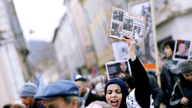 A twentieth day of Alesian mobilization for a ceasefire in Gaza